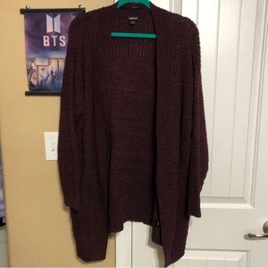 Torrid Plum Cardigan